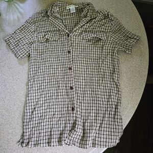 Vintage button-up top